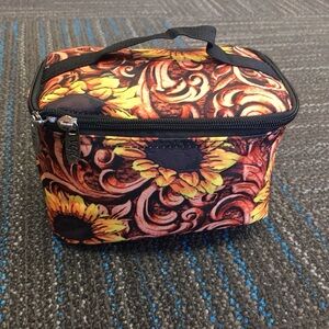 Small Sunflower Cosmetic Bag